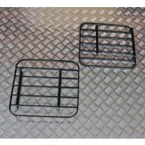 Front Lamp Guard Kit - Hinged, Rectangular - Defender to 2002