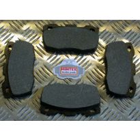 Front Brake Pad Set - 126.5mm x 68.6mm x 17mm | Defender 1987-2006