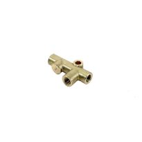 Brake Pipe T-Connector - Rear Non-ABS Rear Discs | Defender 1987-2006