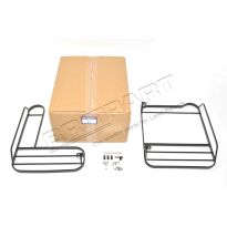 Rear Lamp Guard Kit - Black, Pair | Defender 2002-2016