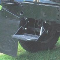 Folding Rear Single Step - Rear Door, Spring-Loaded | Defender, Series