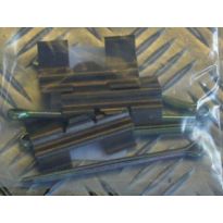 Front Brake Pad Fitting Kit - Solid Discs | Discovery 1 1989-1998