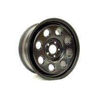 Modular Steel Wheel - 8J X 18 - With Nuts - Black | Ds3 - Ds4 - L322