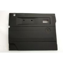 Door Card - Front - LH - Push Button - Man Window - Black | Def To 06