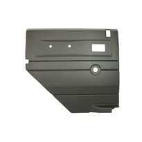 Door Card - Rear - LH - Push Button - Man Window - Dk Grey | Def To 06