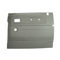 Door Card - Front - RH - Push Button - Man Window - Lt Gry | Def To 06