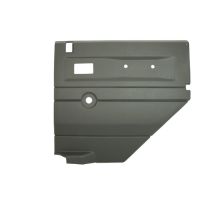 Door Card - Rear - RH - Push Button - Man Window - Lt Grey | Def To 06