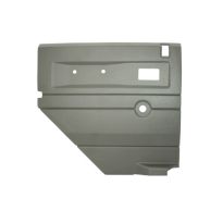 Door Card - Rear - LH - Push Button - Man Window - Lt Grey | Def To 06