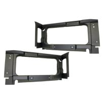 Surround Trims - Rear Windows - With Cut Outs - Black | Def 90 To 2016