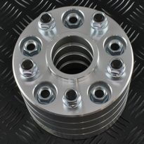 Alloy Wheel Spacers - 30MM - 5X120 - Billet Alu - X4 | Ds2 - RR P38