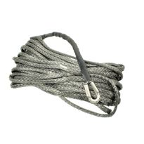 Synthetic Winch Rope - 24M X 11MM - Silver Grey | All Models