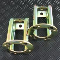 Tubular Shock Turrets - Front - 2 Inch Drop - Pair | Def - Ds1 - RRC
