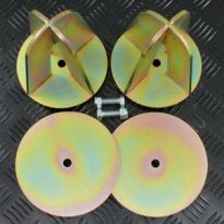 Dislocation Cones - Rear Springs - Pair | Def 110 & 130 To 2016