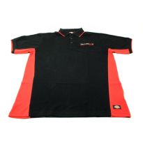 Terrafirma Polo Shirt - Large - Black/Red