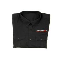 Terrafirma Safari Shirt - Long Sleeve - Extra Extra Large - Black