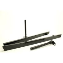 Rock Sliders - Without Tree Bars - Black - Pair | Defender 90 To 2016