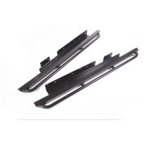 Rock Sliders - With Tree Bars - Black - Pair | Discovery 1 3 Door