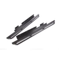 Rock Sliders - With Tree Bars - Black - Pair | Discovery 2