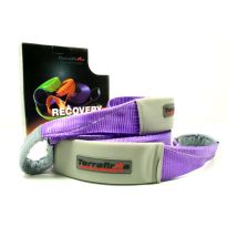 Winch Extension Strap - 20M X 80MM - 11000KG - Bright Purple