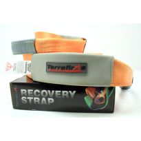 Kinetic Recovery Strap - 80MM - 9M Long - 11000KG - Bright Orange