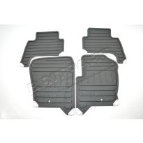Floor Contour Mat Kit - Black Rubber, LHD | Range Rover Sport, 2010-2013