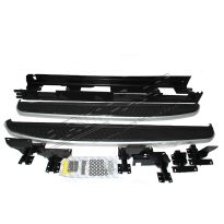 Complete Side Step Assembly - Silver and Black | Range Rover Sport L320