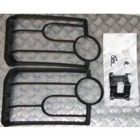 Front Headlamp Guard Kit - Black | Discovery 3 2005-2009