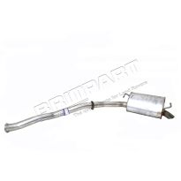 Single Tailpipe and Silencer - 2.5 Diesel, V8 | Range Rover P38