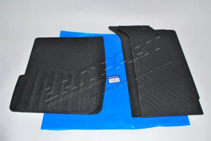LAND ROVER RUBBER FLOOR MATS SET x4 KIT DISCOVERY 2 II STC50048AA